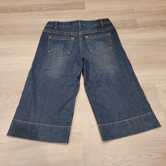 Loft Wide Leg Capri 4 - Picture 2 of 4